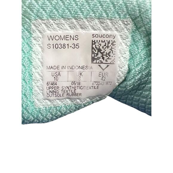 Saucony Women's Redeemer ISO 2 Running Shoes / Sneakers - size 10 - Picture 8 of 10